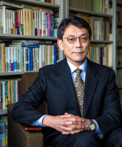 Mamoru Sorai, the Dean of the Graduate School of Public Policy